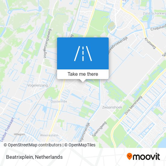 Beatrixplein map