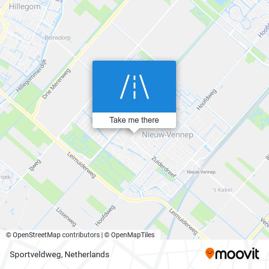 Sportveldweg Karte