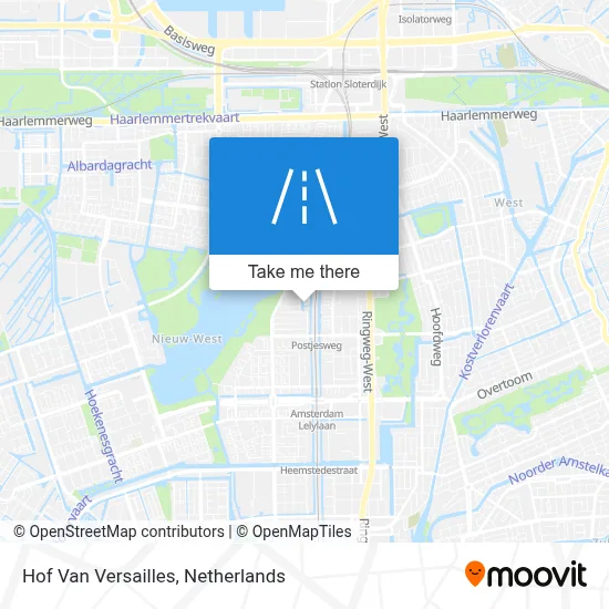 Hof Van Versailles map