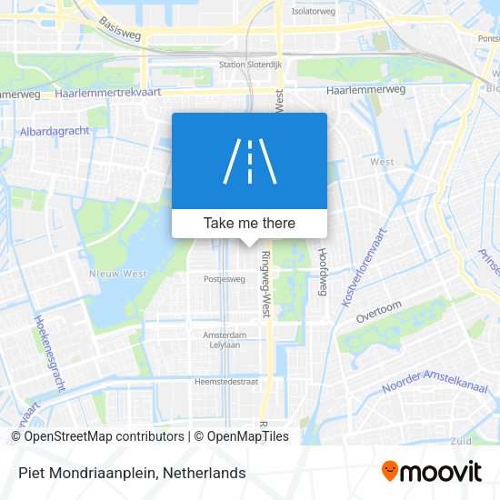 Piet Mondriaanplein map