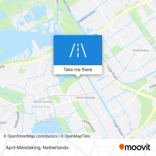 April-Meistaking map