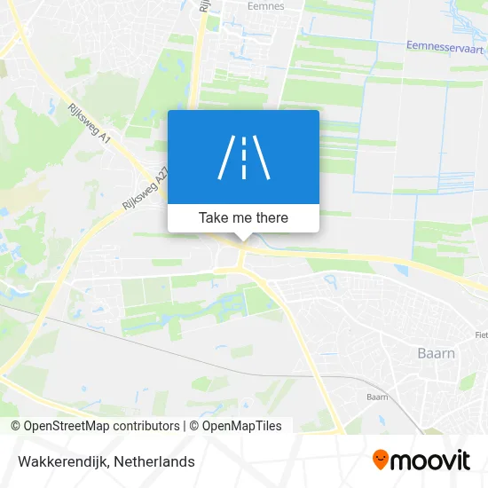 Wakkerendijk map