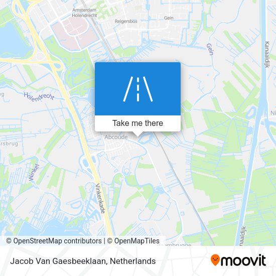 Jacob Van Gaesbeeklaan map