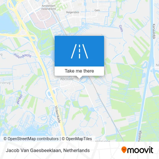 Jacob Van Gaesbeeklaan map
