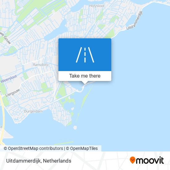 Uitdammerdijk map