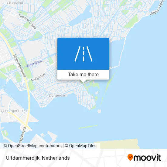 Uitdammerdijk map