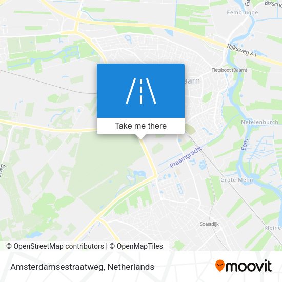 Amsterdamsestraatweg map