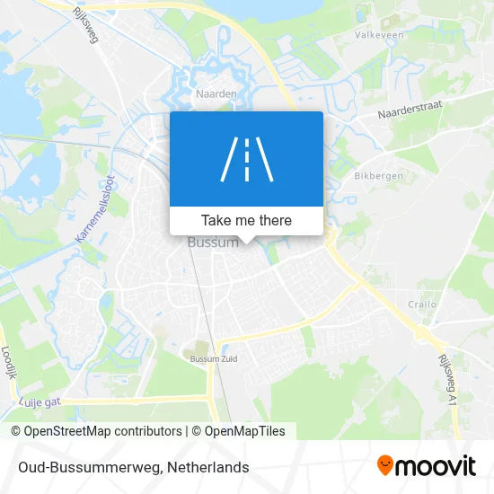 Oud-Bussummerweg map