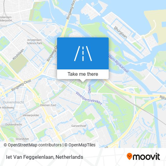 Iet Van Feggelenlaan map