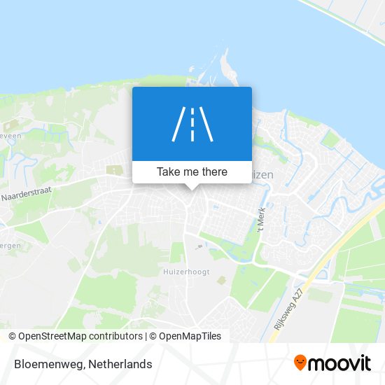 Bloemenweg map