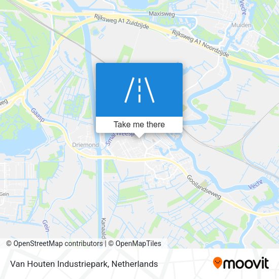 Van Houten Industriepark map