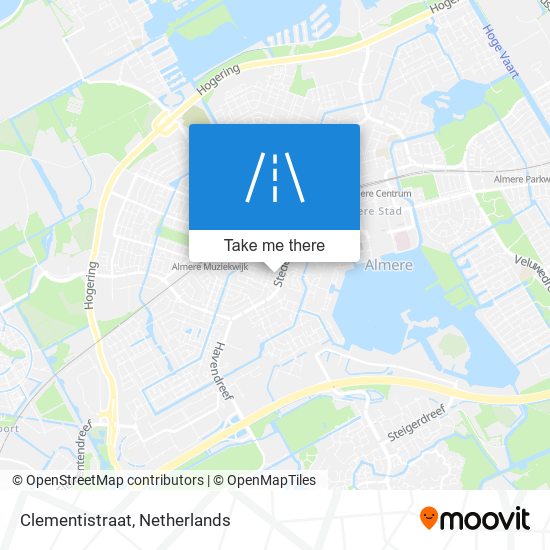 Clementistraat map