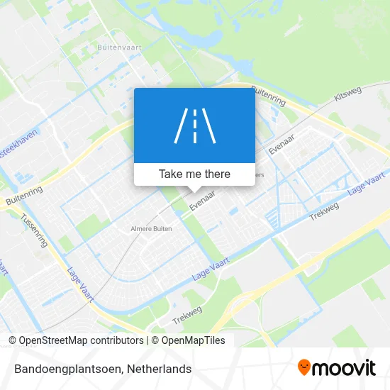 Bandoengplantsoen map