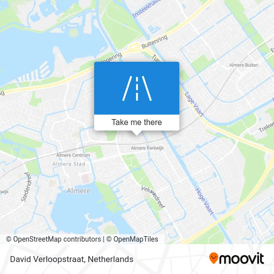 David Verloopstraat map