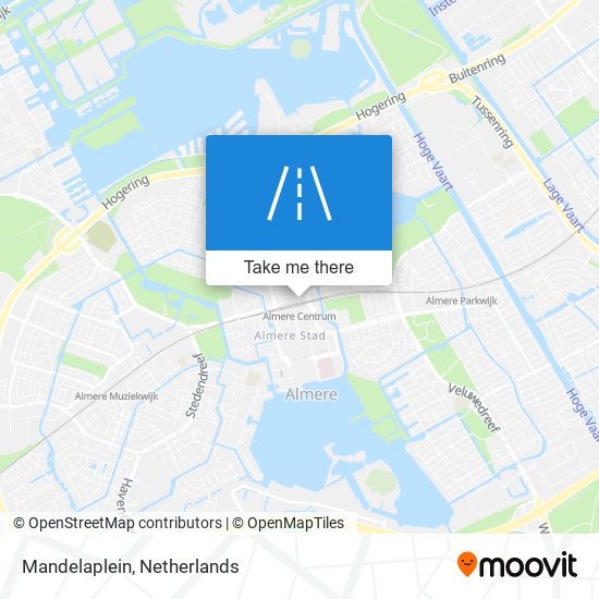 Mandelaplein map