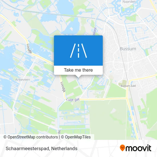 Schaarmeesterspad map