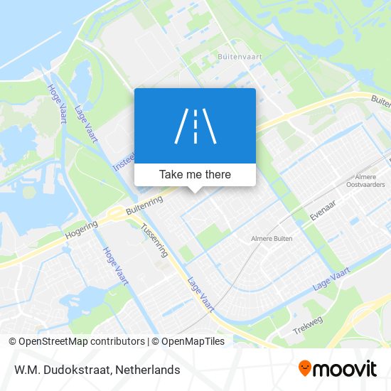 W.M. Dudokstraat map