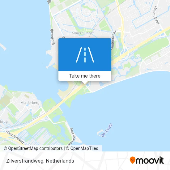 Zilverstrandweg map