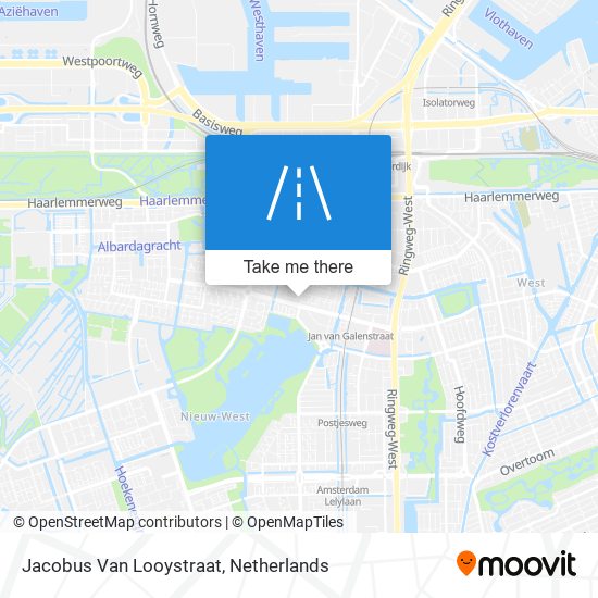 Jacobus Van Looystraat map