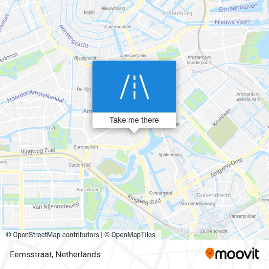 Eemsstraat map