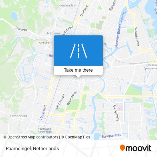 Raamsingel Karte