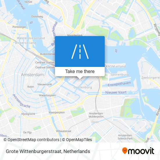Grote Wittenburgerstraat map