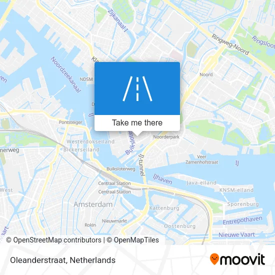Oleanderstraat map