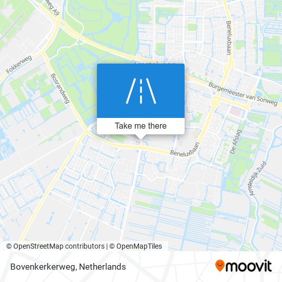 Bovenkerkerweg map