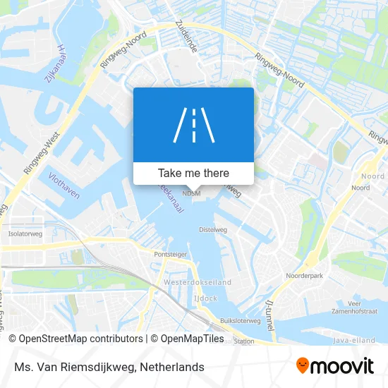 Ms. Van Riemsdijkweg Karte
