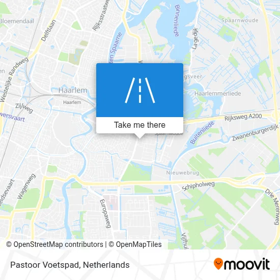 Pastoor Voetspad map