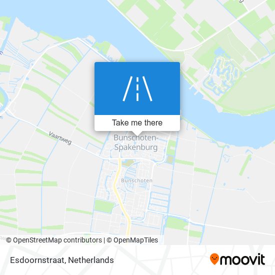 Esdoornstraat map