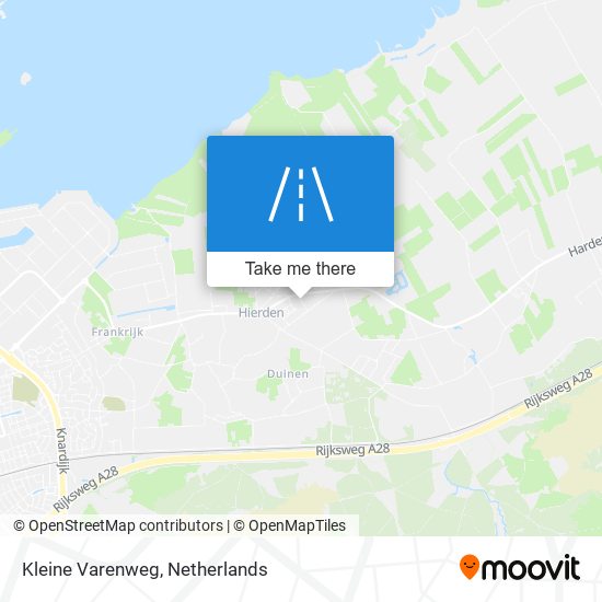 Kleine Varenweg map