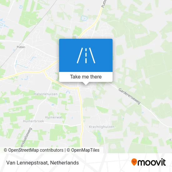 Van Lennepstraat map