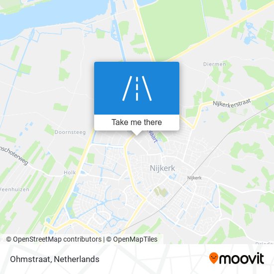 Ohmstraat map