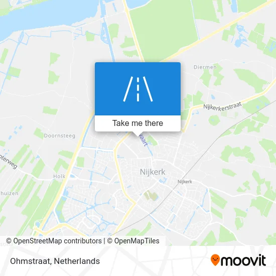Ohmstraat map