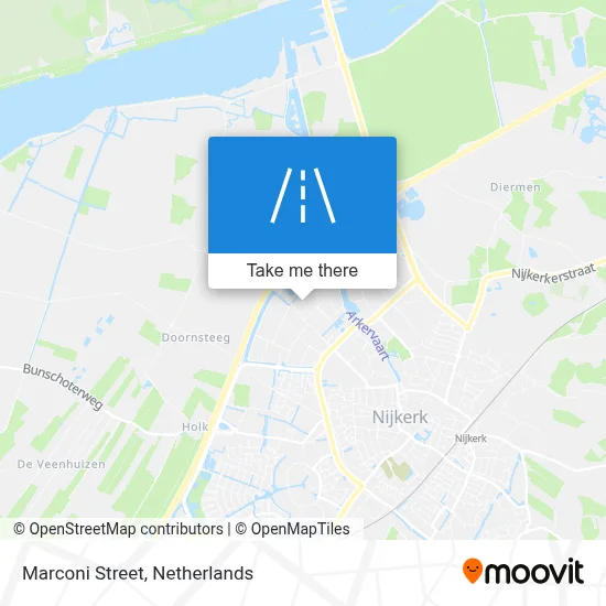 Marconistraat map