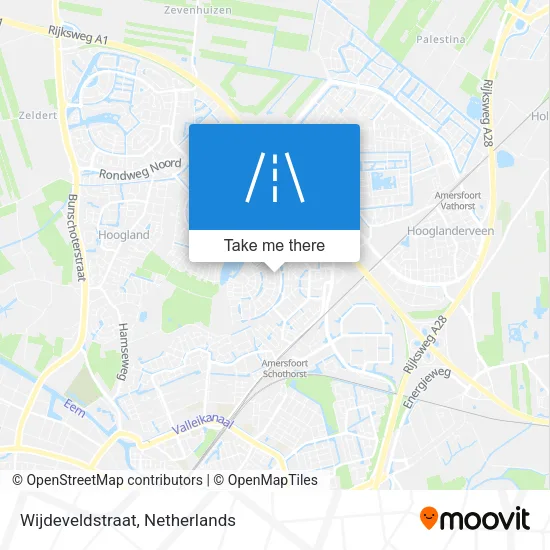 Wijdeveldstraat map