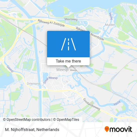 M. Nijhoffstraat map