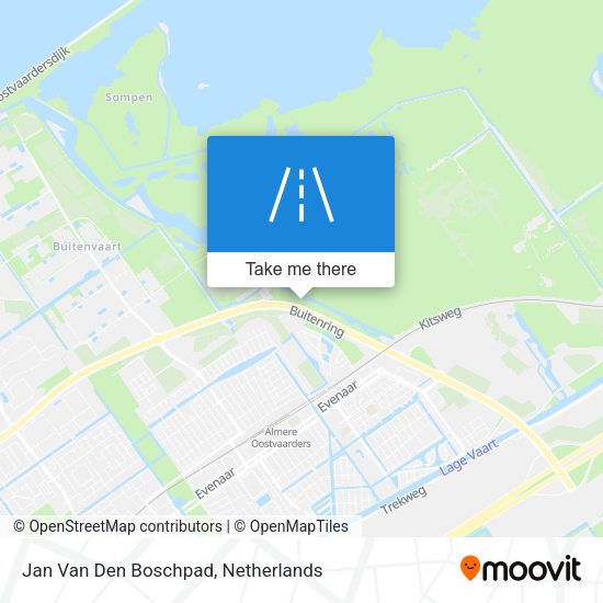 Jan Van Den Boschpad map