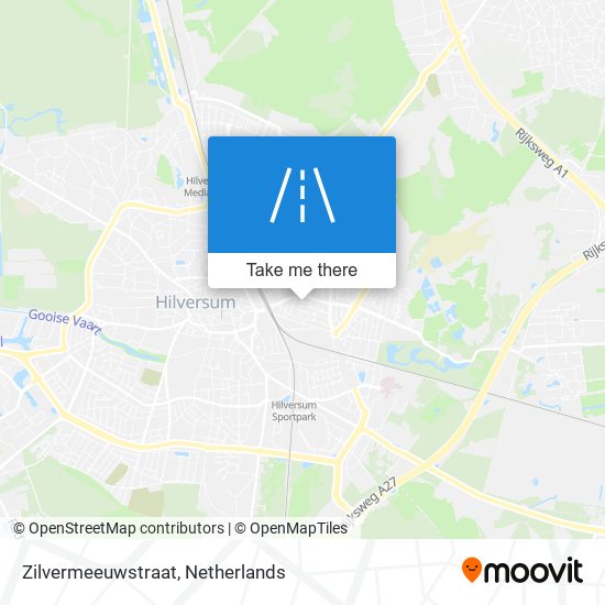 Zilvermeeuwstraat map