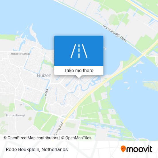 Rode Beukplein map