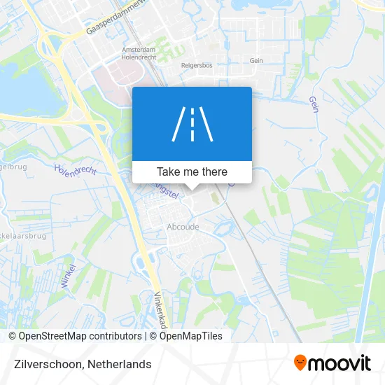 Zilverschoon map