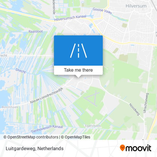 Luitgardeweg map