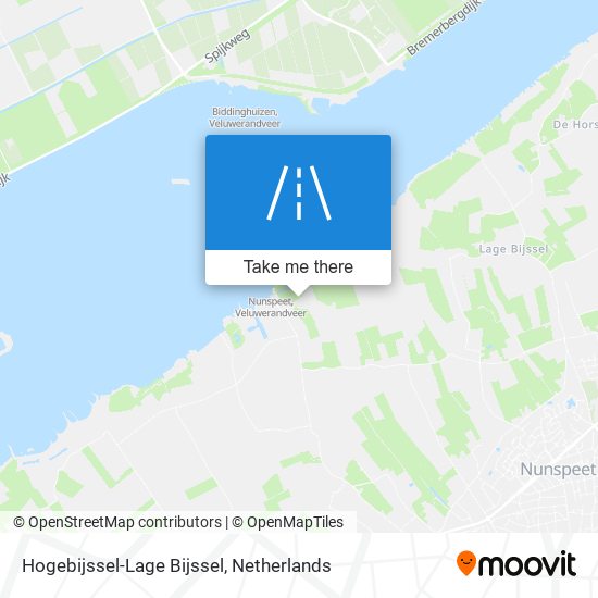 Hogebijssel-Lage Bijssel map