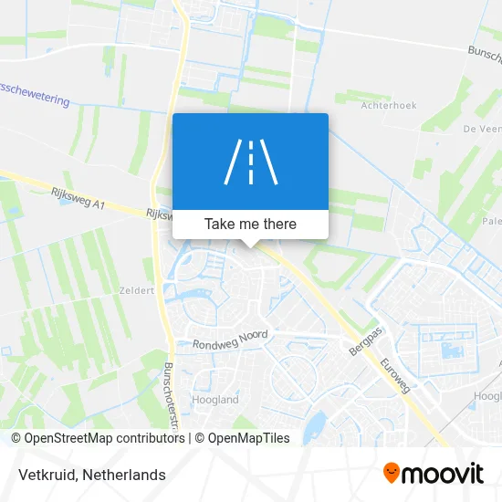 Vetkruid map