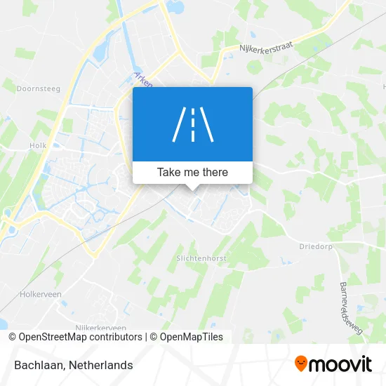 Bachlaan map