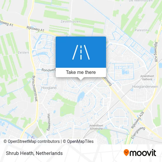 Struikheide map