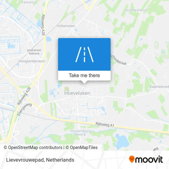 Lievevrouwepad map