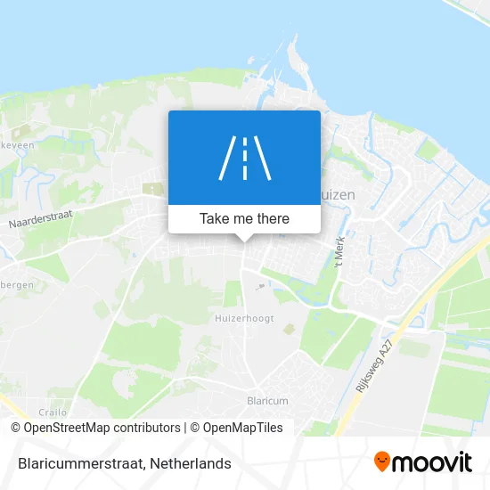 Blaricummerstraat map