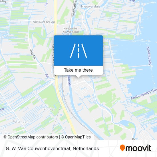 G. W. Van Couwenhovenstraat map